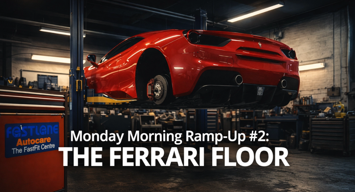 Monday Morning Ramp-Up #2: THE FERRARI FLOOR β SUPERCAR PRECISION FOR EVERYDAY DRIVERS Monday Morning Ramp-Up #2: THE FERRARI FLOOR β SUPERCAR PRECISION FOR EVERYDAY DRIVERS