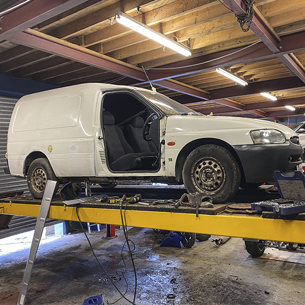 Ford Escort Van Sill Repair St Helens Merseyside Ford Escort Van Sill Repair St Helens Merseyside