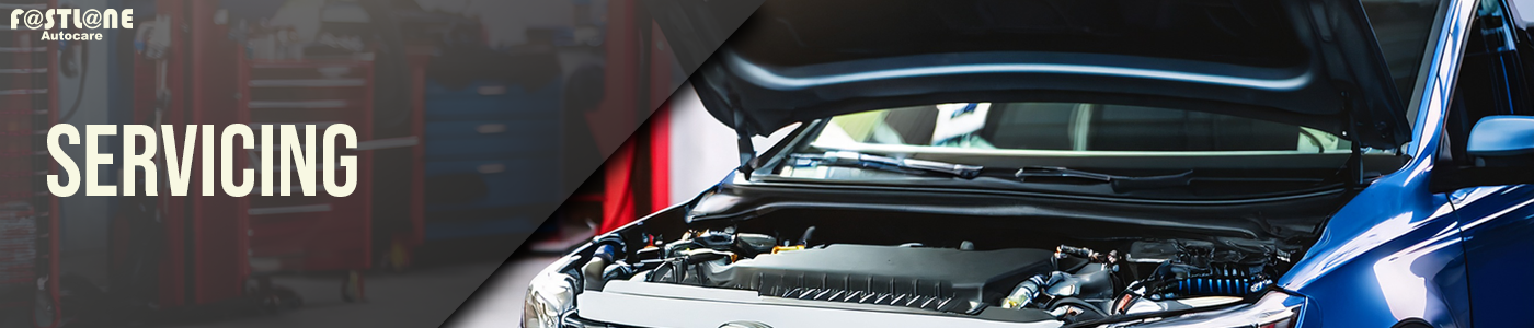 Vehicle servicing at Fastlane Autocare St Helens 