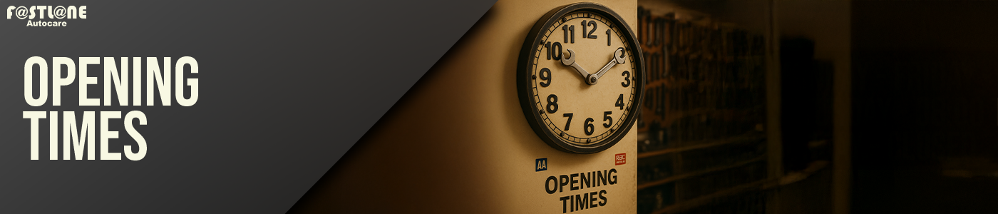 Information about when Fastlane Autocare are open and closed
