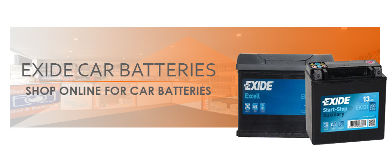 Buy Exide Car Batteries Online
